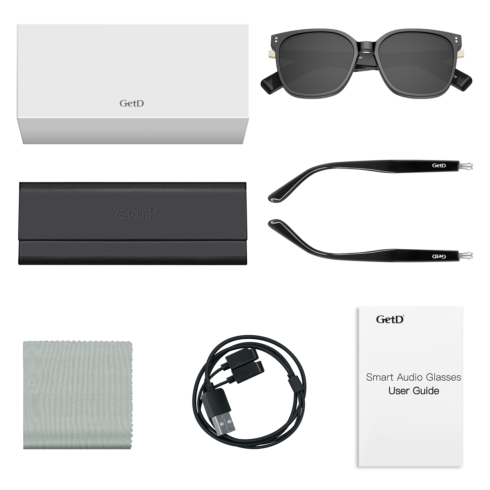 Smart AI Sunglass GD04SRJ-PO