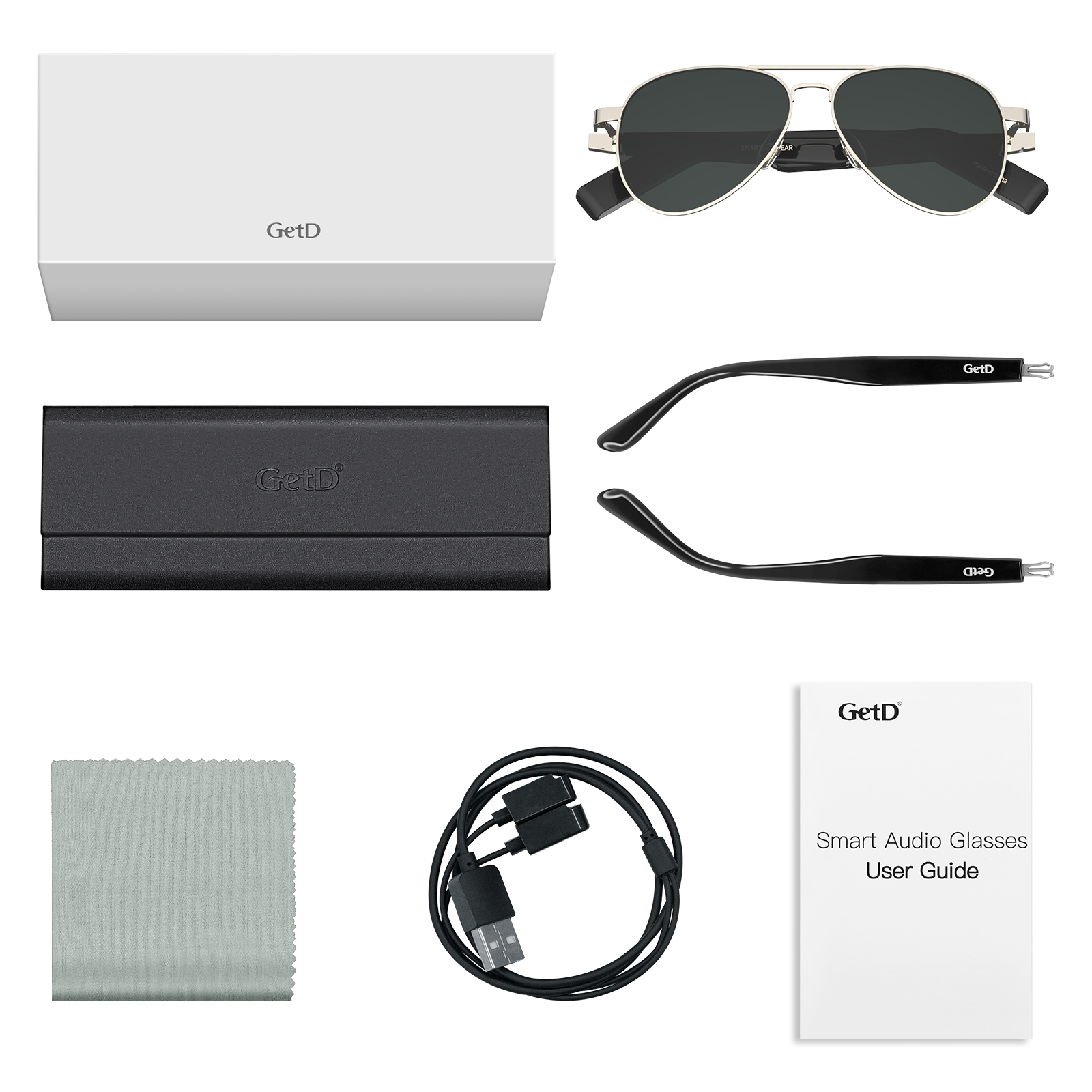 Smart AI Sunglass GD01SRJ-PO