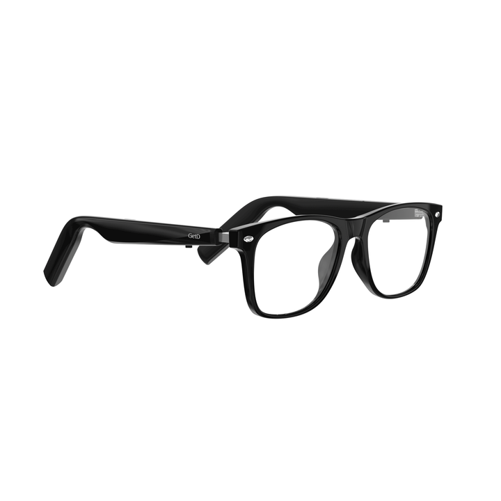 Wayfarer Black Photochromic Smart Sunglass