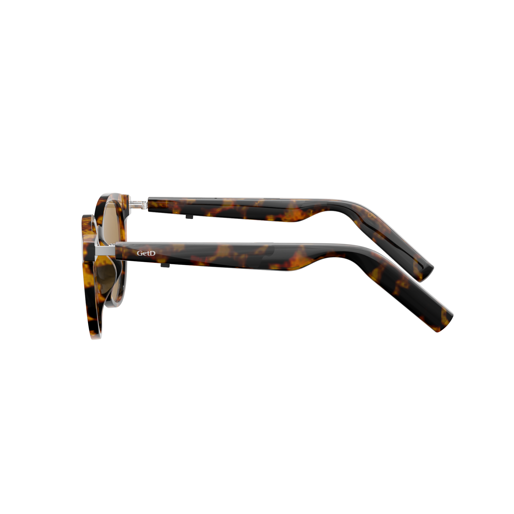 Cat Eye Tortoise Brown Smart Sunglass
