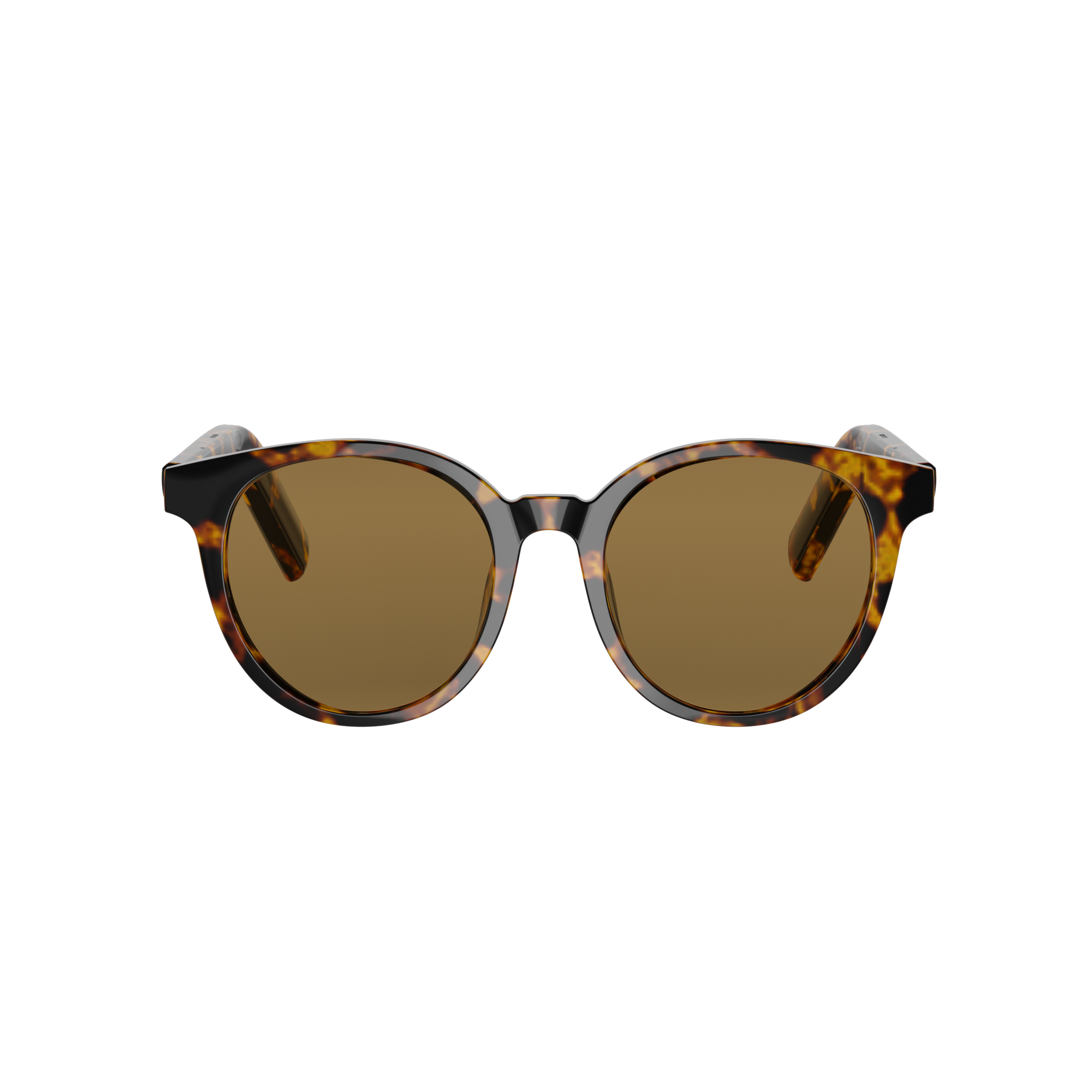 Cat Eye Tortoise Brown Smart Sunglass