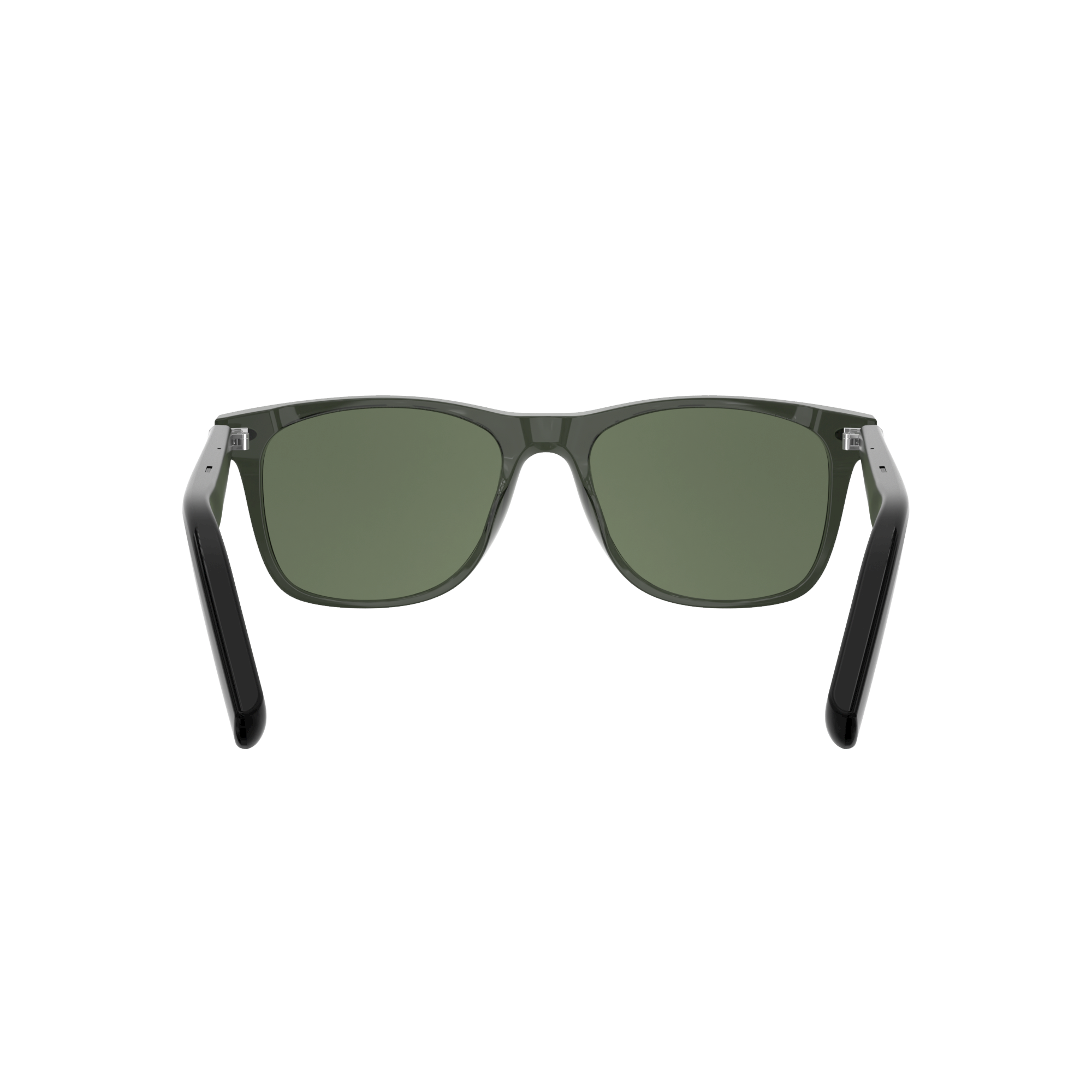 Wayfarer Smart Sunglass – Transparent Grey & Dark Blue Mirror